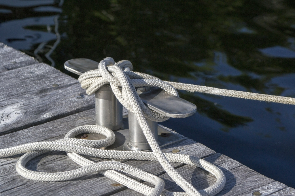 Marine rope and deck fittings